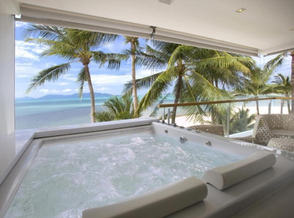 Panu Luxury Beachfront Apartments Bophut Eksteriør billede