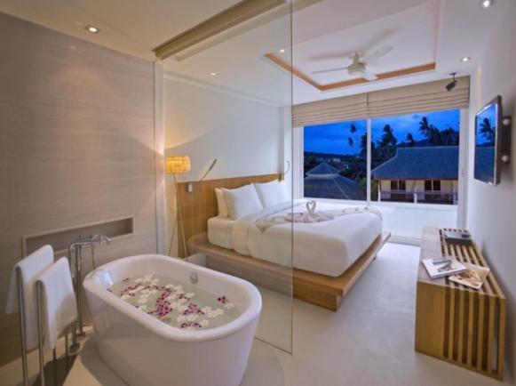 Panu Luxury Beachfront Apartments Bophut Eksteriør billede