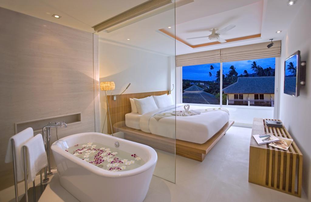 Panu Luxury Beachfront Apartments Bophut Værelse billede