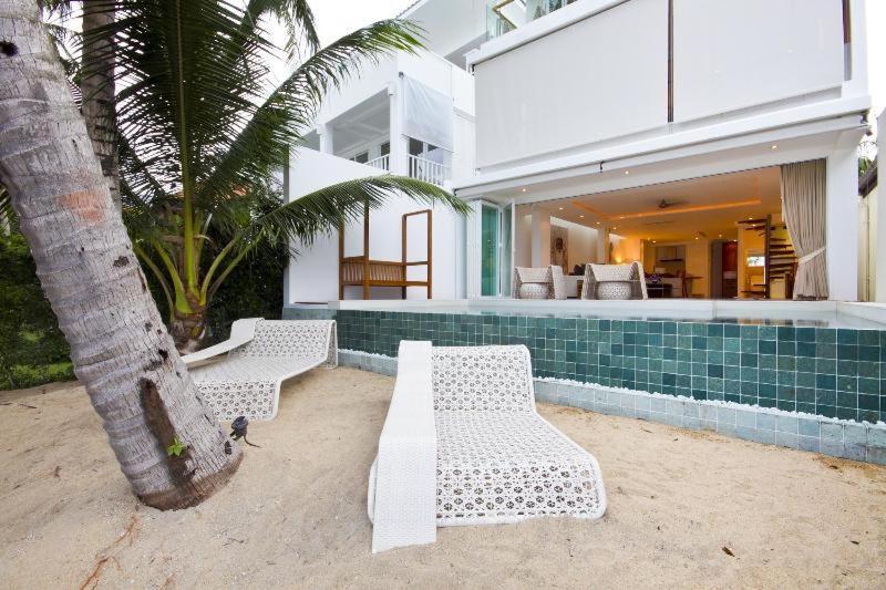 Panu Luxury Beachfront Apartments Bophut Eksteriør billede